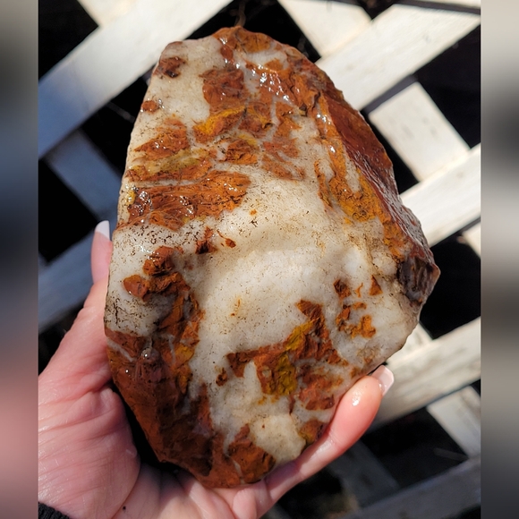 Natural Rough Jasper Stone - Picture 3 of 6